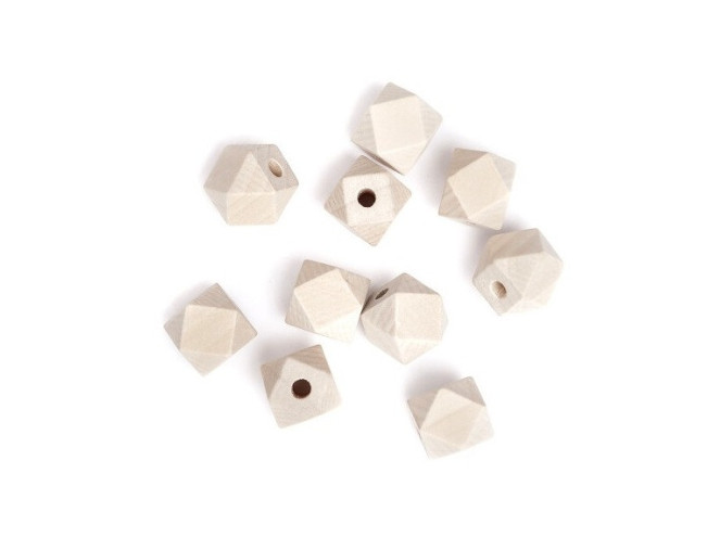 Wooden beads 10mm 12pcs