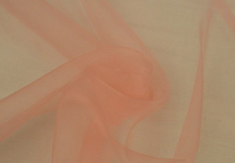 Organza Salmon pink Broccoli