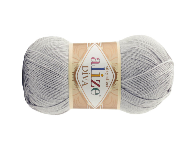 Alize Diva 168 Pilka