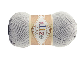 Alize Diva 168 Pilka