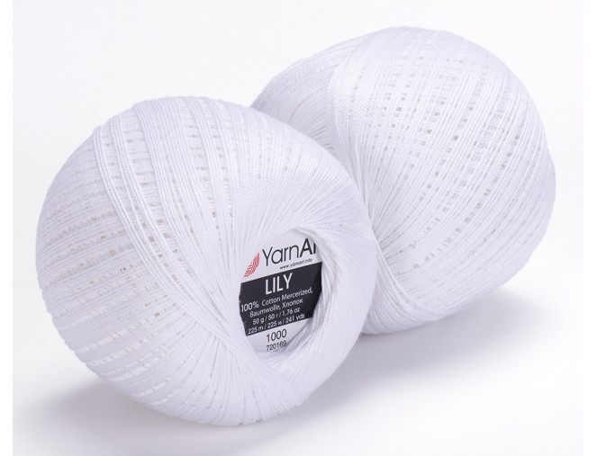 YarnArt LILY 1000 Balta