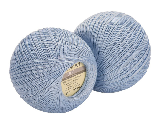 YarnArt LILY 4917 Šviesiai mėlyna