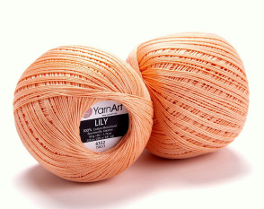 YarnArt LILY 6322 Persikinė