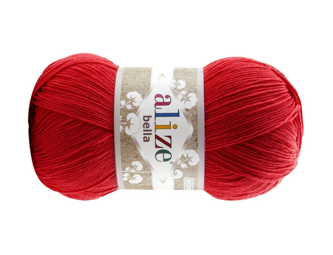 Alize Bella 56 Raudona