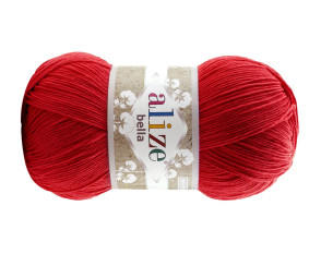 Alize Bella 56 Raudona Alize Bella 56 Raudona