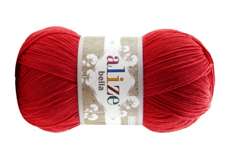 Alize Bella 56 Raudona