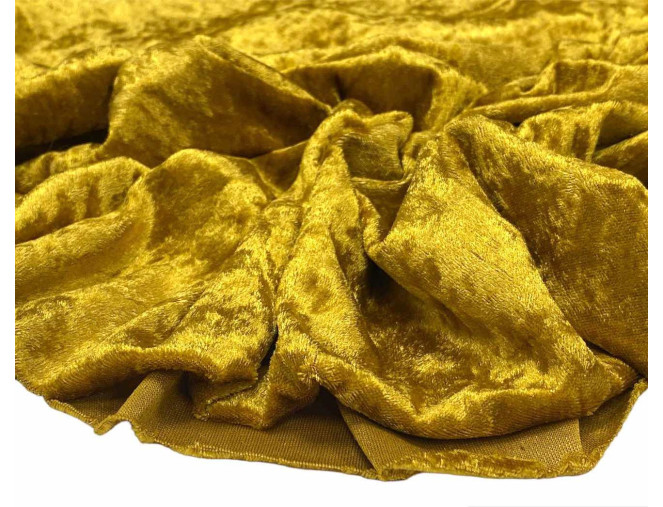 Glamžytas aksomas Auksinis plonesnis pigiau