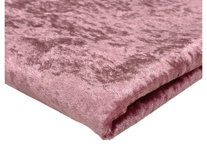 Glamžytas aksomas Pelenų rožinė