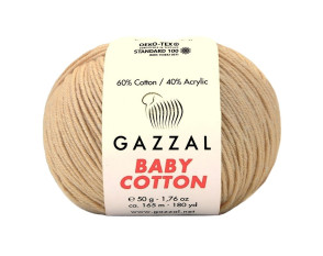 Gazzal Baby Cotton 3445 Smėlio Gazzal Baby Cotton 3445 Smėlio