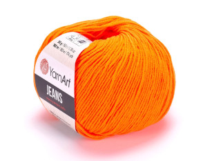 YarnArt Jeans 77 Oranžinė YarnArt Jeans 77 Oranžinė