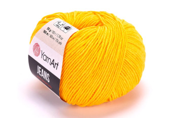 YarnArt Jeans 35 Geltona