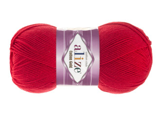 Alize Cotton Gold 56 Raudona
