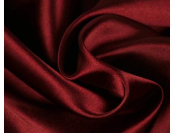 Atlasinis audinys - satinas Bordo