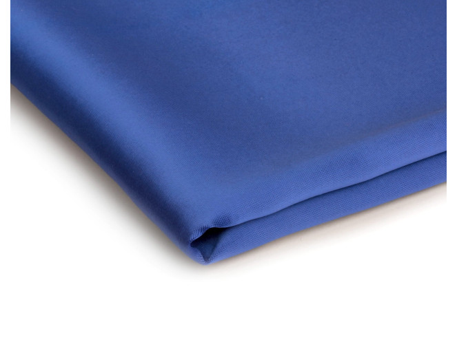 Storesnis atlasinis audinys su elastanu Mėlynas