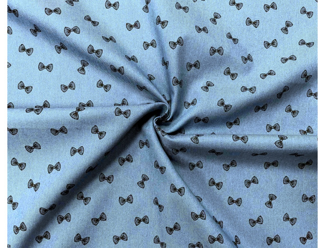 Slim denim Ribbons in light blue