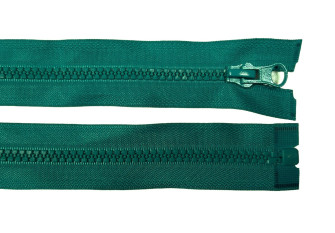 Plastic zipper 85cm Sea