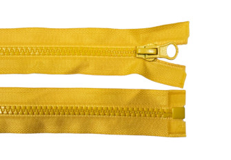 Plastikinis užtrauktukas 80cm Geltonas