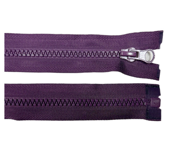 Plastikinis užtrauktukas 80cm Violetinis