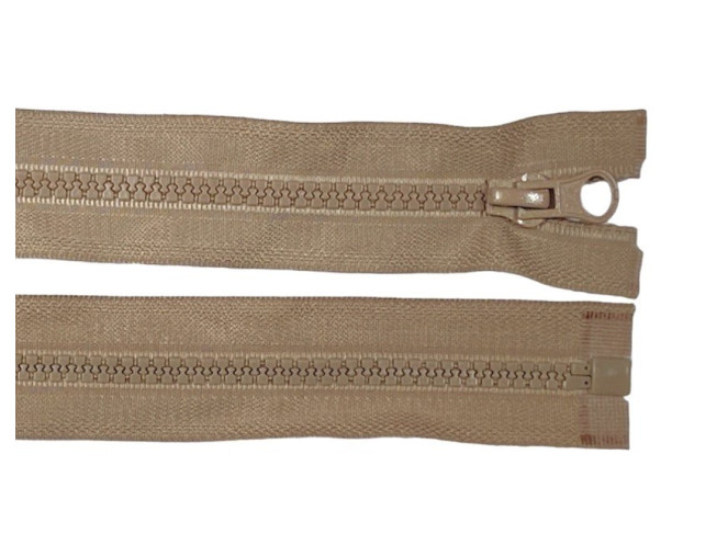 Plastikinis užtrauktukas 85cm Smėlio