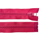 Plastikinis užtrauktukas 70cm Ryški rožinė