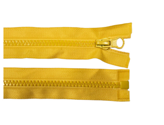 Plastikinis užtrauktukas 50cm Geltonas