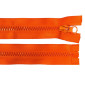 Plastikinis užtrauktukas 50cm Oranžinis