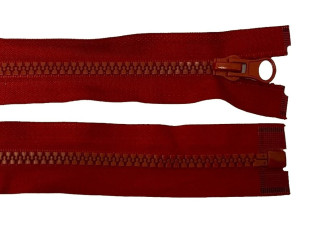 Plastikinis užtrauktukas 40cm Bordo