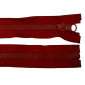 Plastikinis užtrauktukas 65cm Bordo