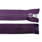Plastikinis užtrauktukas 55cm Violetinis