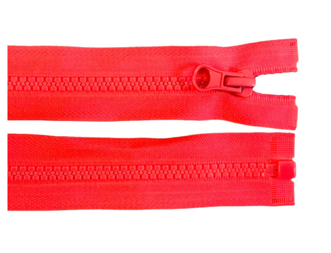 Plastikinis užtrauktukas 50cm Neoninė rožinė