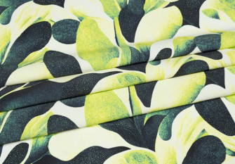 Barbie (Marchiano) fabric Green leaves