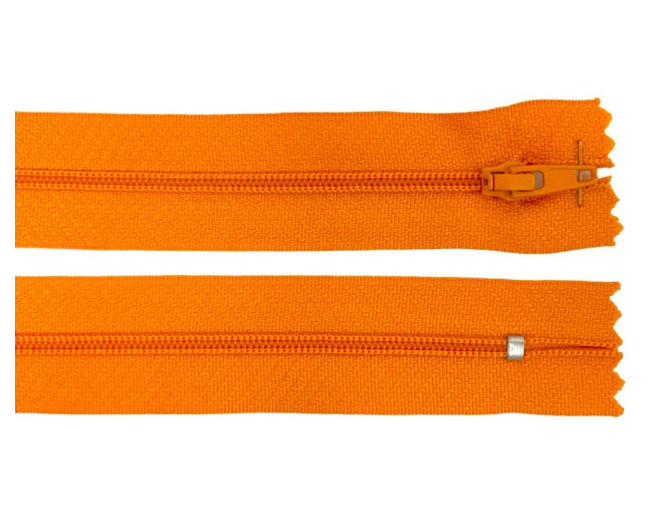 Neišsegamas Nr.3 užtrauktukas 20cm Oranžinė
