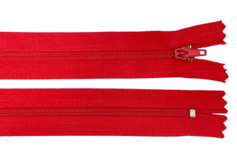 Non-removable No.3 zipper 20cm Red