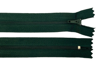 Neišsegamas Nr.3 užtrauktukas 20cm Tamsiai žalia