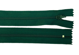 Non-removable No.3 zipper 20cm Dark green