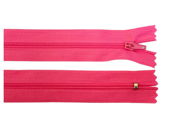 Neišsegamas Nr.3 užtrauktukas 20cm Ciklamenas