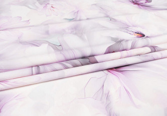 Barbie (Marchiano) fabric Pink flowers