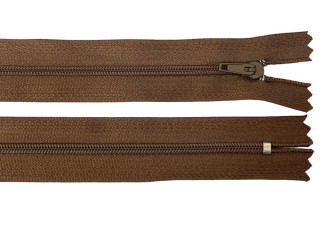 Unzipped No.3 zipper 20cm Light brown