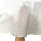 Thin cotton fabric White pigiau