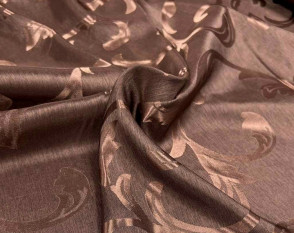 Measurable night curtains Brown