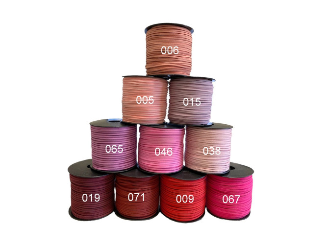Suede cord 2,5mm | 37 colours internetu