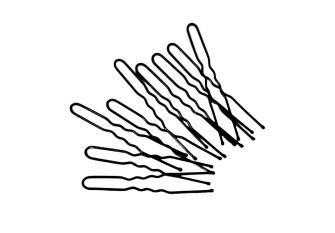 Hair clips 80mm 30pcs.