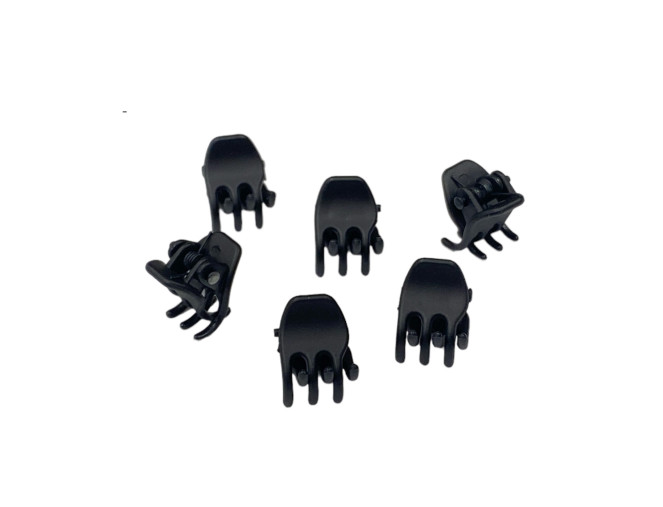Hair clips Black 6pcs.