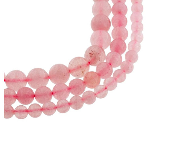 Natural Stone Beads Pink | 3 sizes