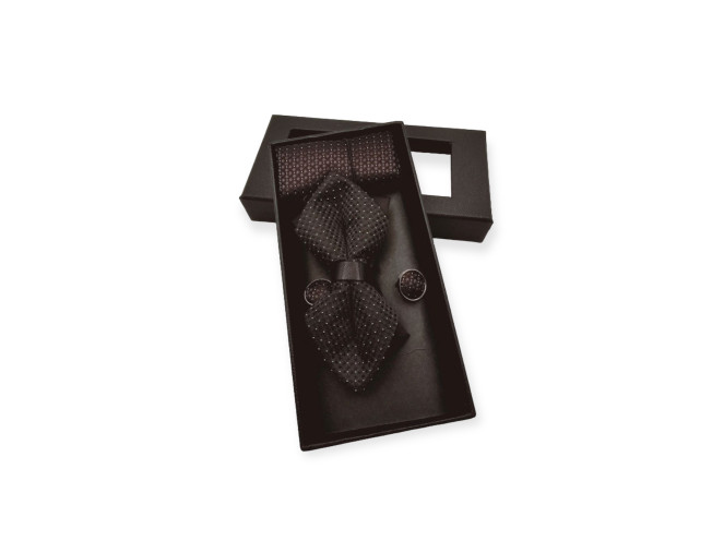Bow ties - frogs set Black
