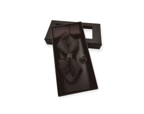 Bow ties - frogs set Black Bow ties - frogs set Black