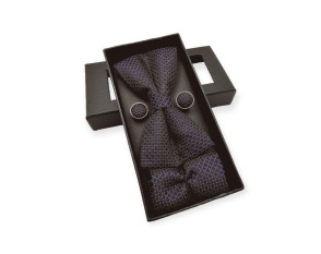 Bow ties - frogs set Blue yellow Bow ties - frogs set Blue yellow