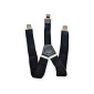 Men's suspenders Black