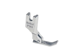 Foot for fastening the zipper