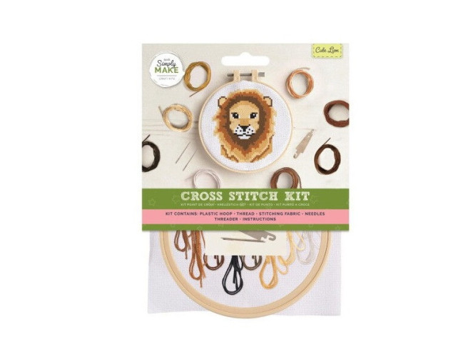 Lion sewing kit